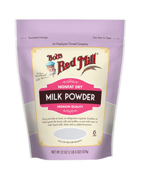 Bob's Red Mill powder close-up texture highlighting fine granules for easy mixing