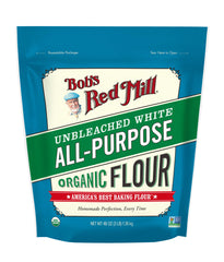 Bob's Red Mill close-up of flour texture, even grind for consistent results