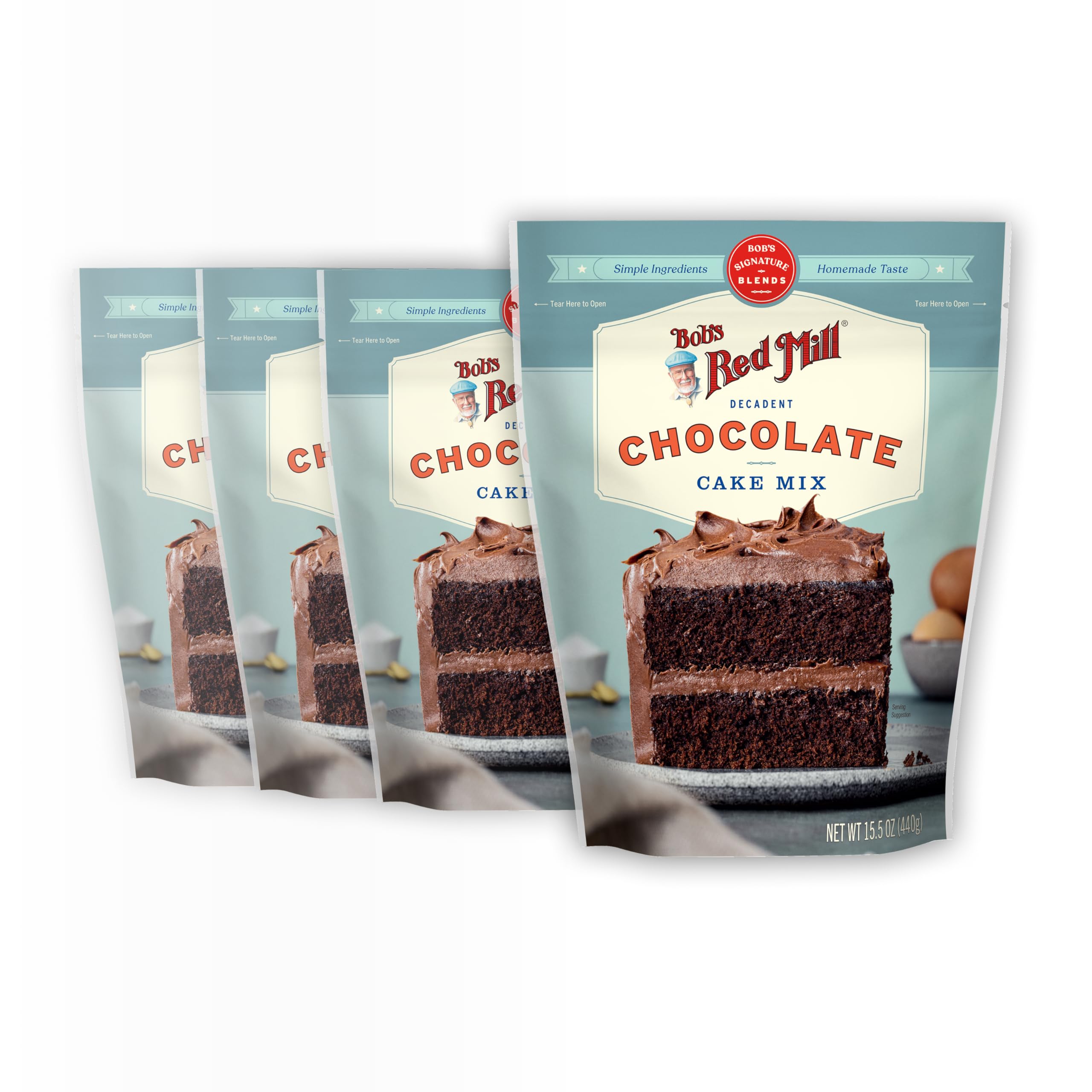 Bob's Red Mill front packaging showing 15.5oz box and clear product identity benefits