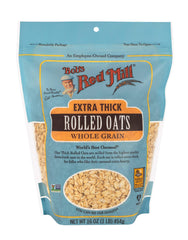 Bob's Red Mill front packaging showing product identity and whole grain benefit