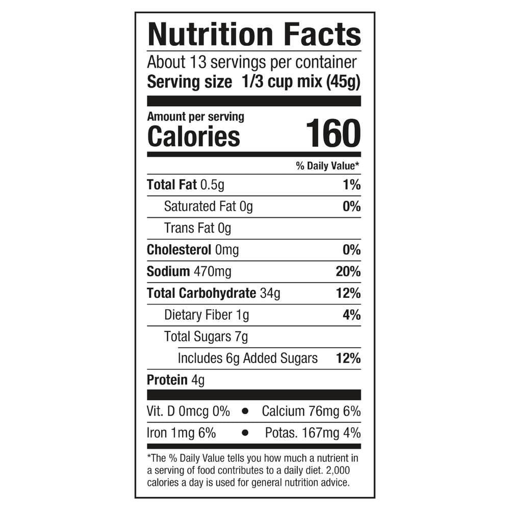 Bob's Red Mill label and ingredient panel, showing trusted natural-ingredient transparency