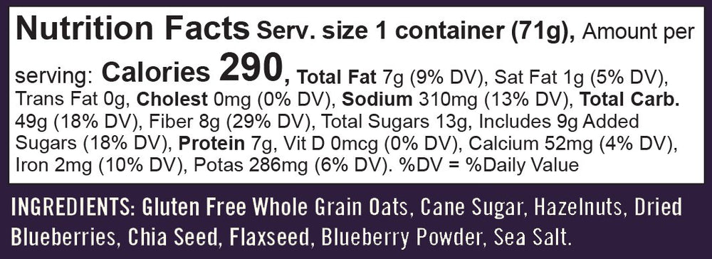 Bob's Red Mill oatmeal cup in microwave-ready container for quick preparation