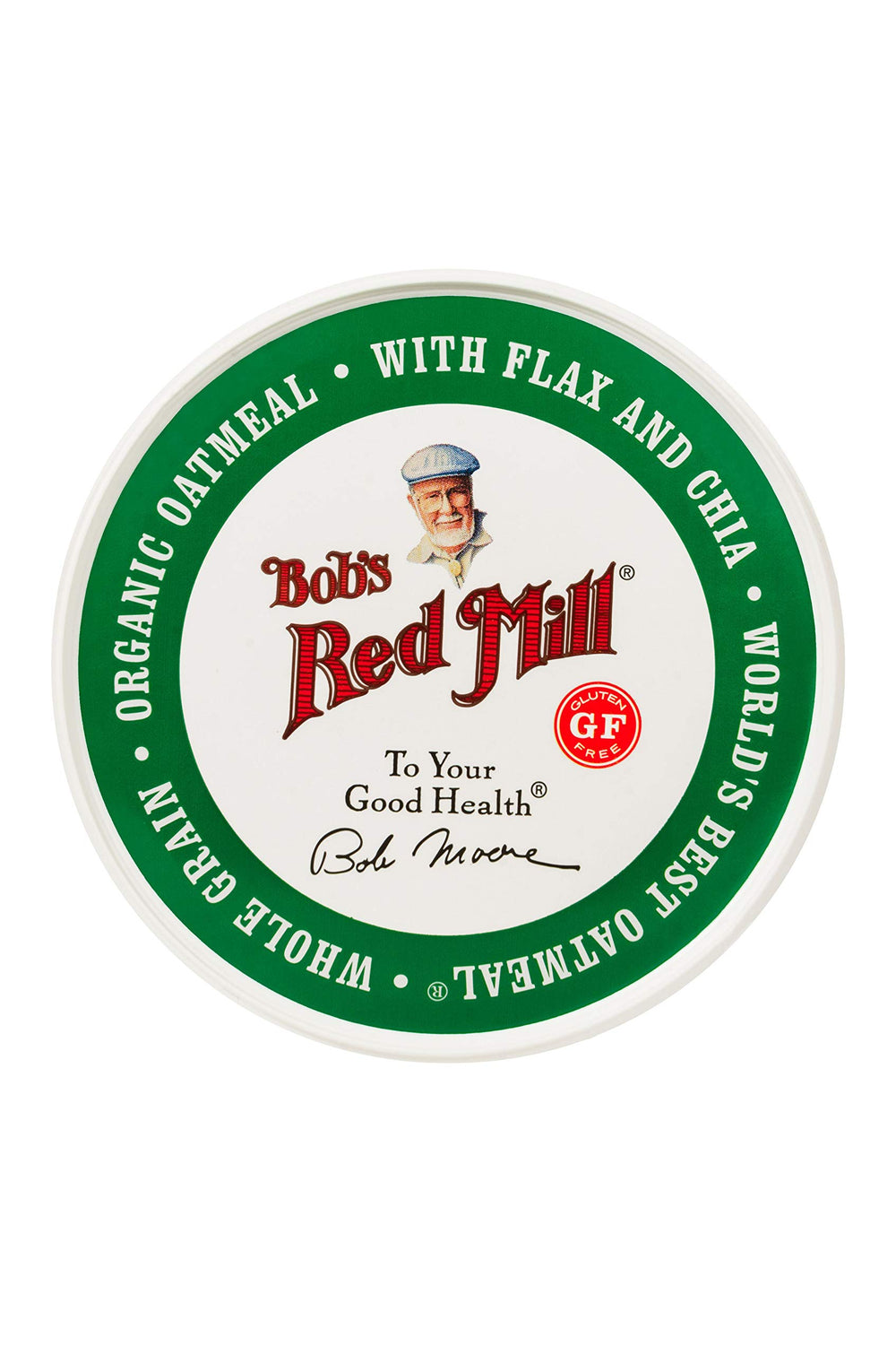 Bob's Red Mill stirring hot water into cup demonstrating fast simple prep