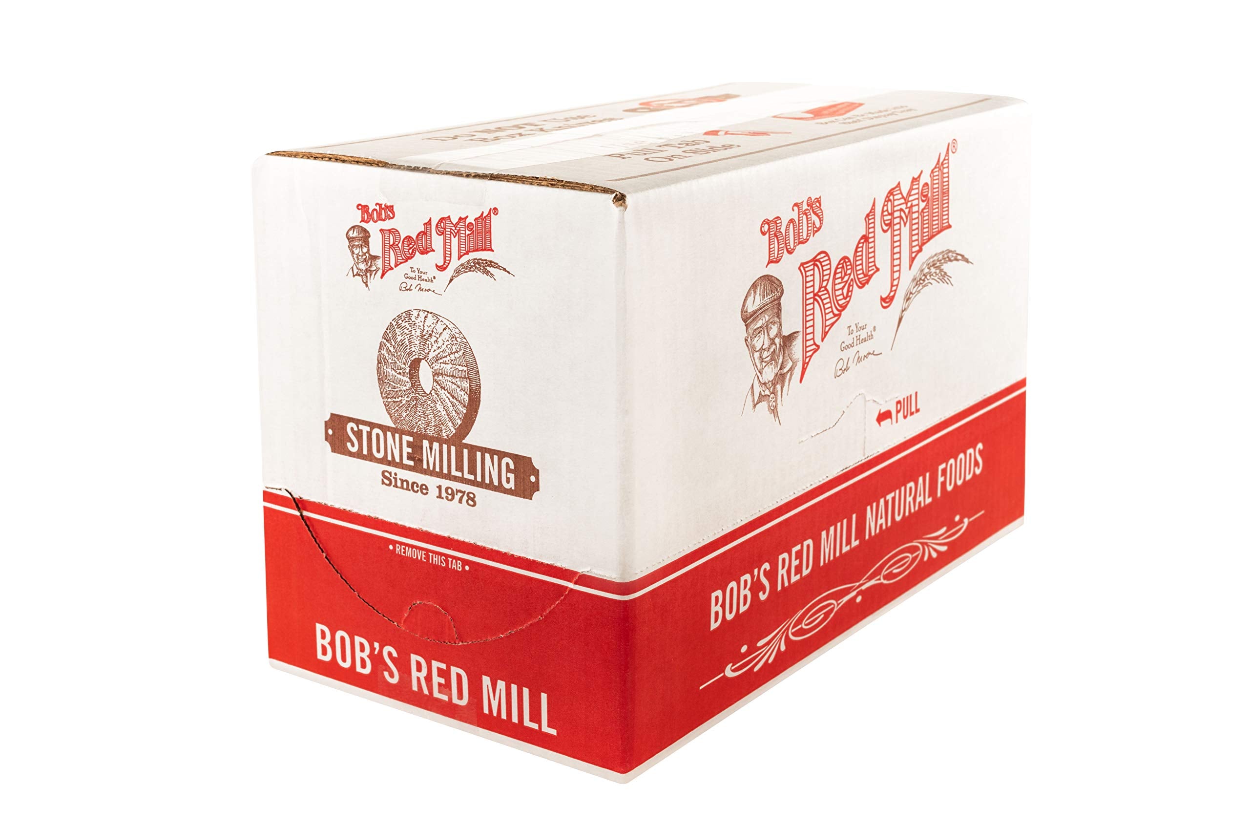 Bob's Red Mill four 32oz bags side-by-side to compare pantry stocking convenience and value
