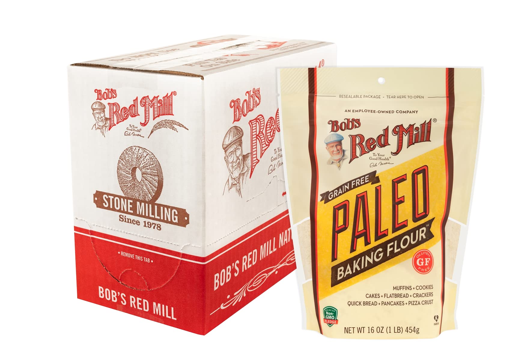 Bob's Red Mill front packaging showing product label and benefits
