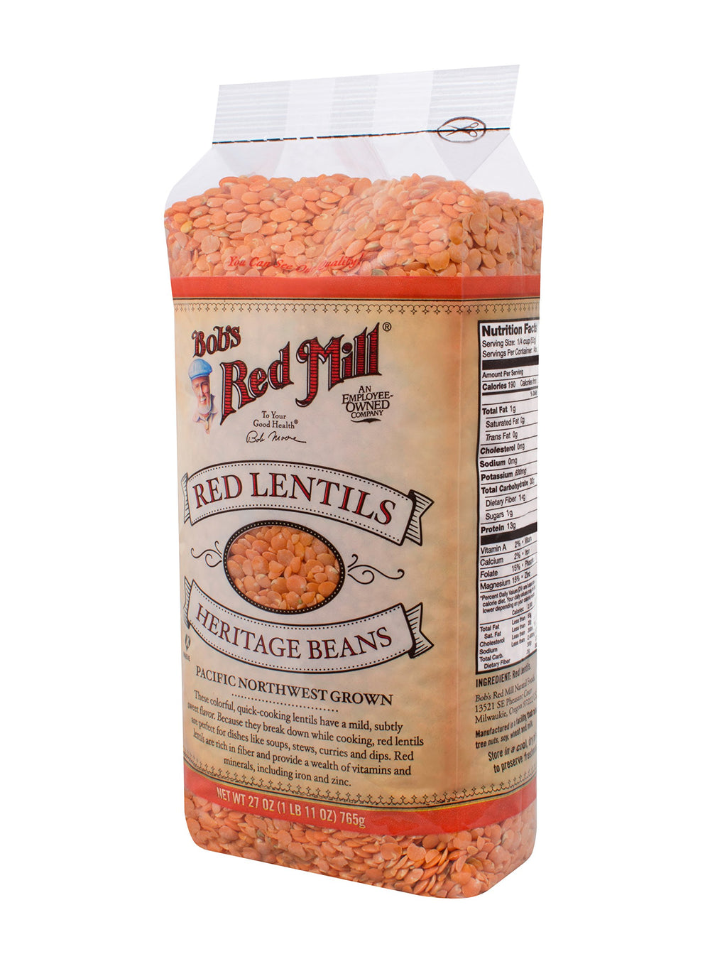 Bob's Red Mill bags stored in pantry illustrating long-term freshness