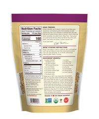 Bob's Red Mill toasted groats in skillet showing enhanced nutty flavor
