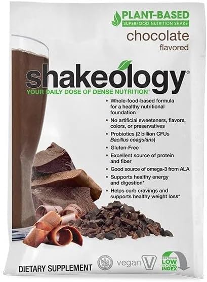 BODi powder texture detail showing smooth mixability and rich chocolate color