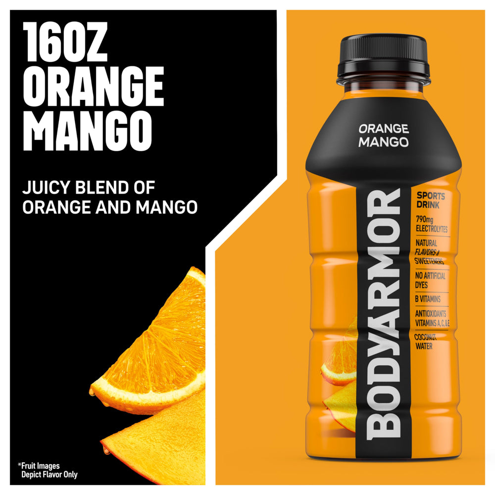 BODYARMOR bottles on a sports sideline illustrating team hydration and shared use