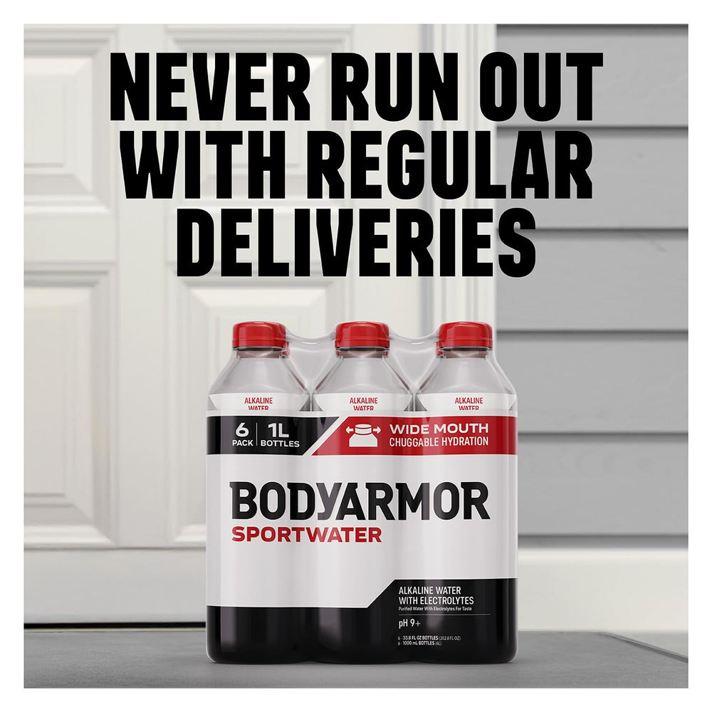 BODYARMOR label and nutrition close-up showing electrolyte information clearly