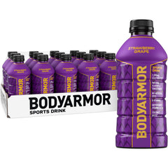 BODYARMOR front packaging showing bottle and label for quick recognition and hydration benefit