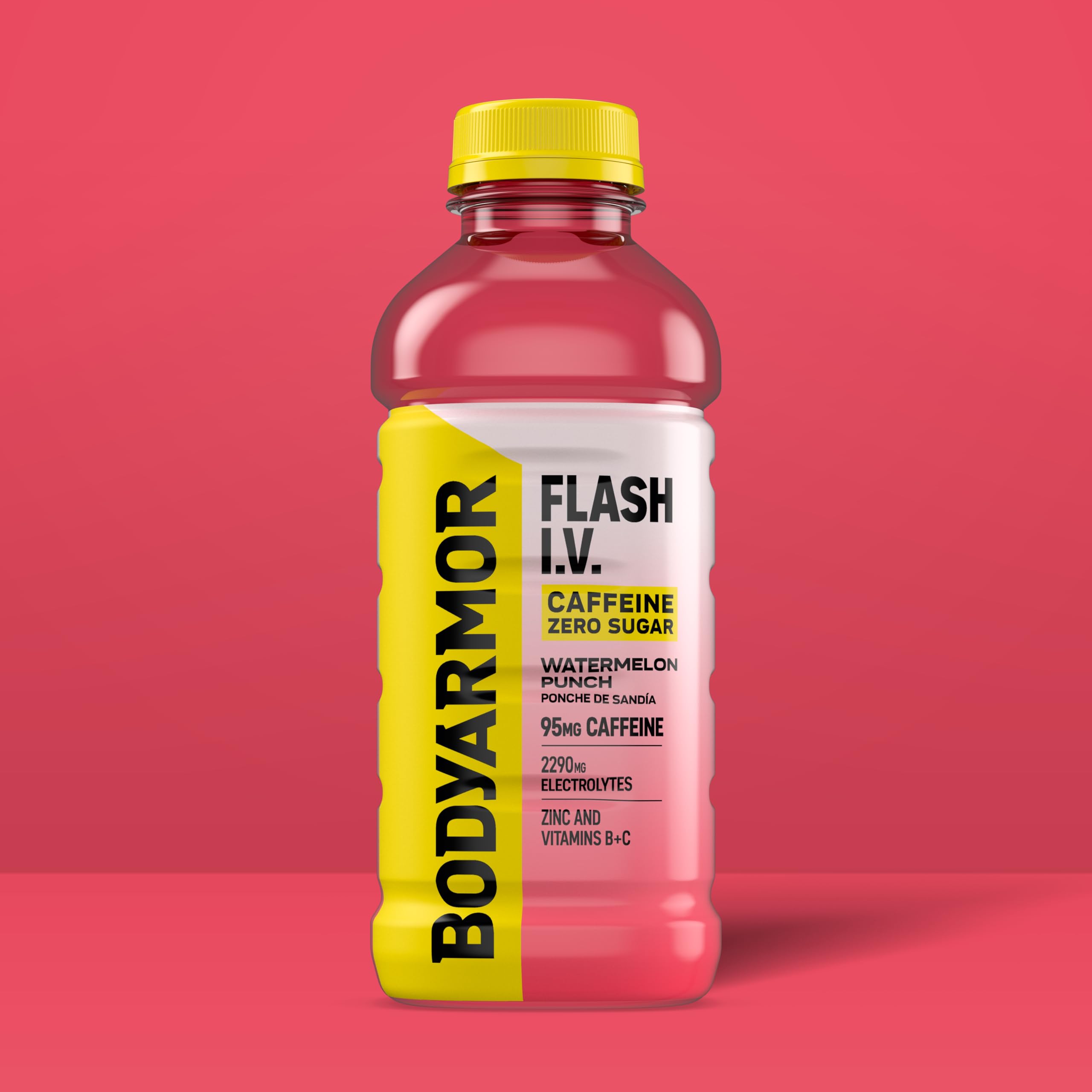 BODYARMOR bottle beside gym gear illustrating post-workout rehydration
