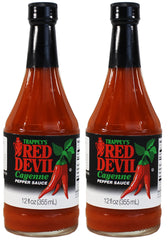 Boiyiklonn Trappey's Red Devil front packaging showing two bottles and clear branding for pantry convenience