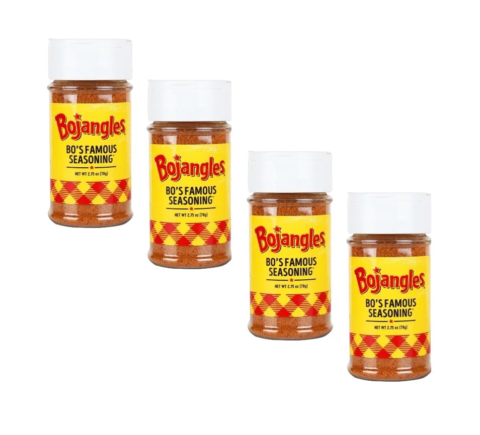 bojangles front packaging showing four bottles and bold brand benefit