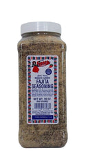 Bolner's Fiesta front packaging 30 oz jar showing label and seasoning benefit