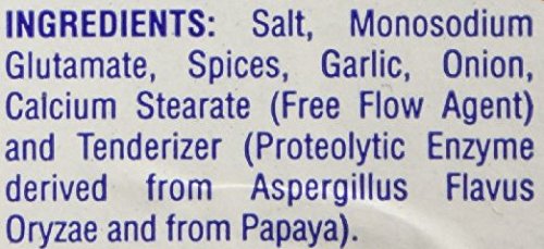 Bolner's Fiesta seasoning sprinkled on sizzling skillet fajitas for smoky savory taste