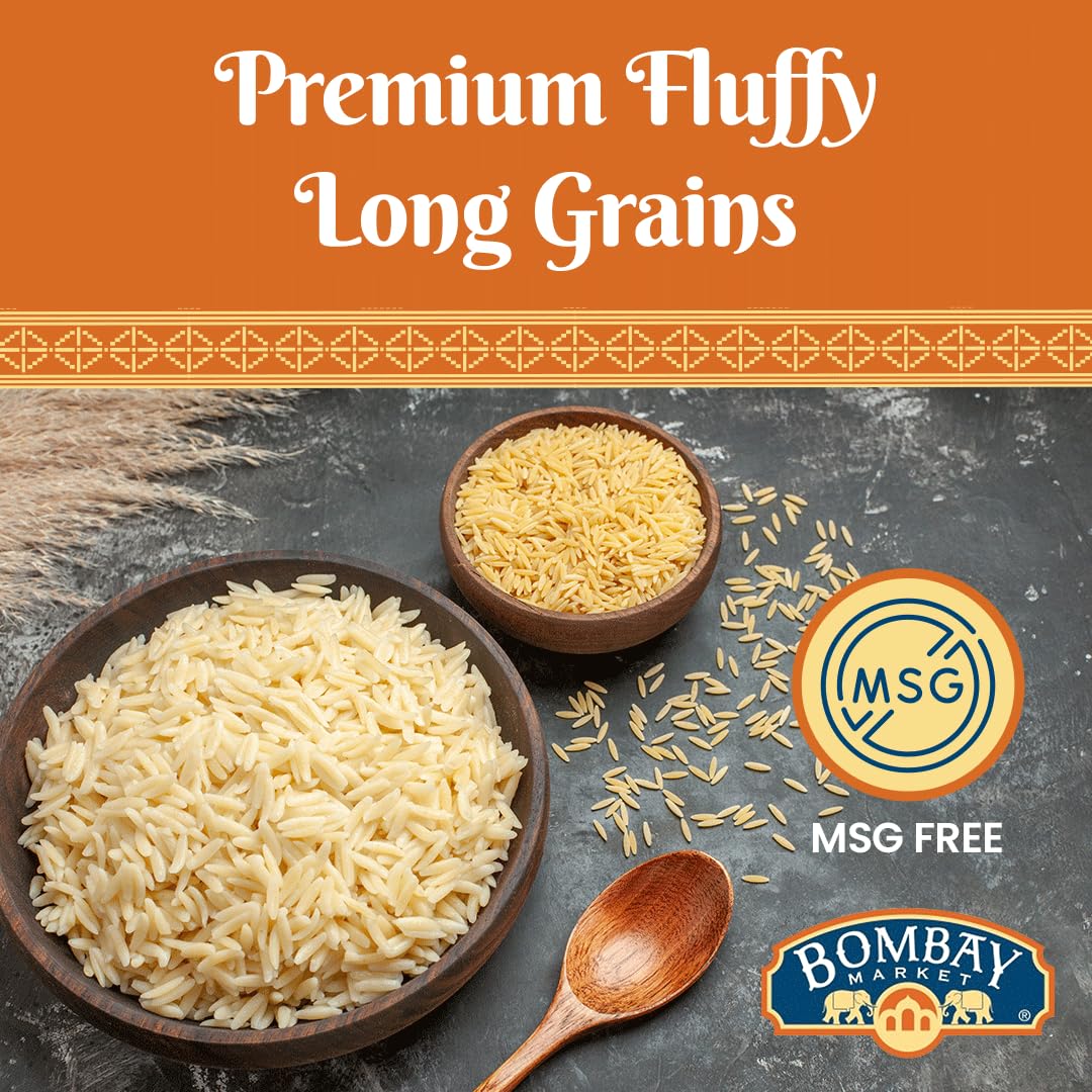 Bombay Market measuring cup of rice illustrating portion control benefit