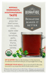Bonafide Provisions broth poured into bowl highlighting ready-to-use convenience