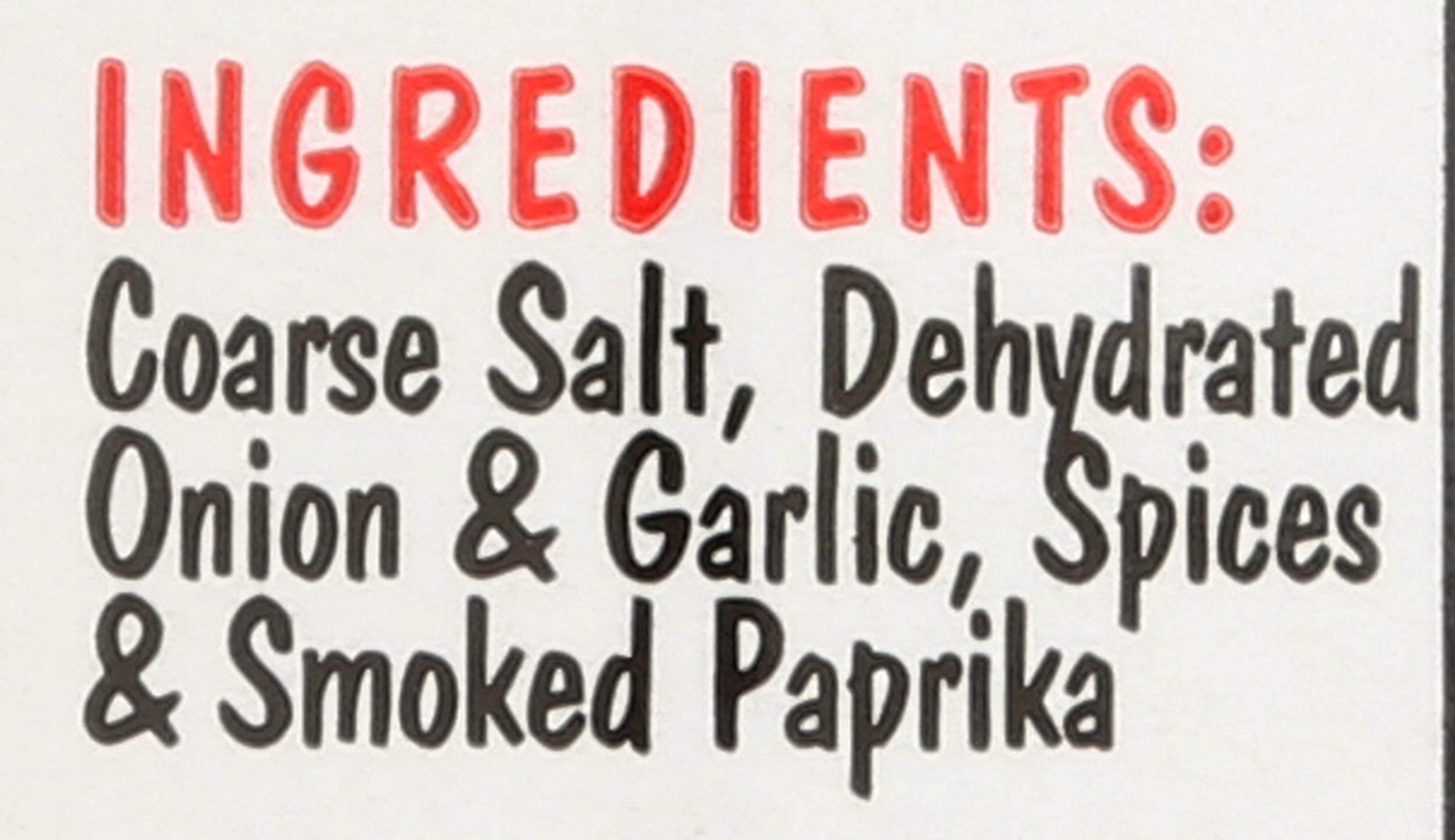 Bone Suckin' seasoning sprinkled over vegetables for smoky-salty boost