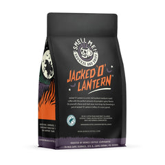 Bones Coffee resealable bag close-up emphasizing freshness and small-batch roasting benefit