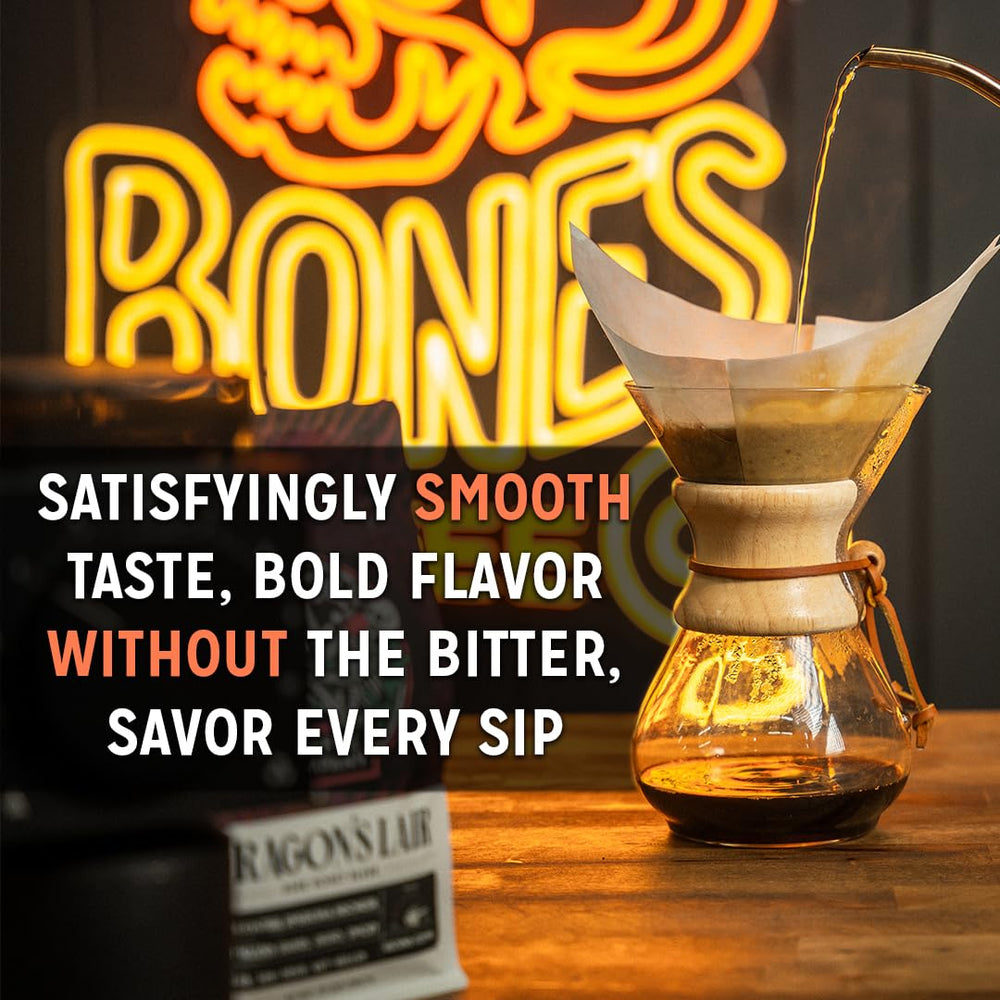 Bones Coffee Company lifestyle cup on table pairing with morning routine