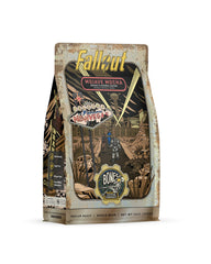 Bones Coffee Company front packaging showing 12 oz mocha blend benefits