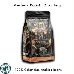 Bones Coffee Company bean texture detail illustrating even roast and flavor consistency