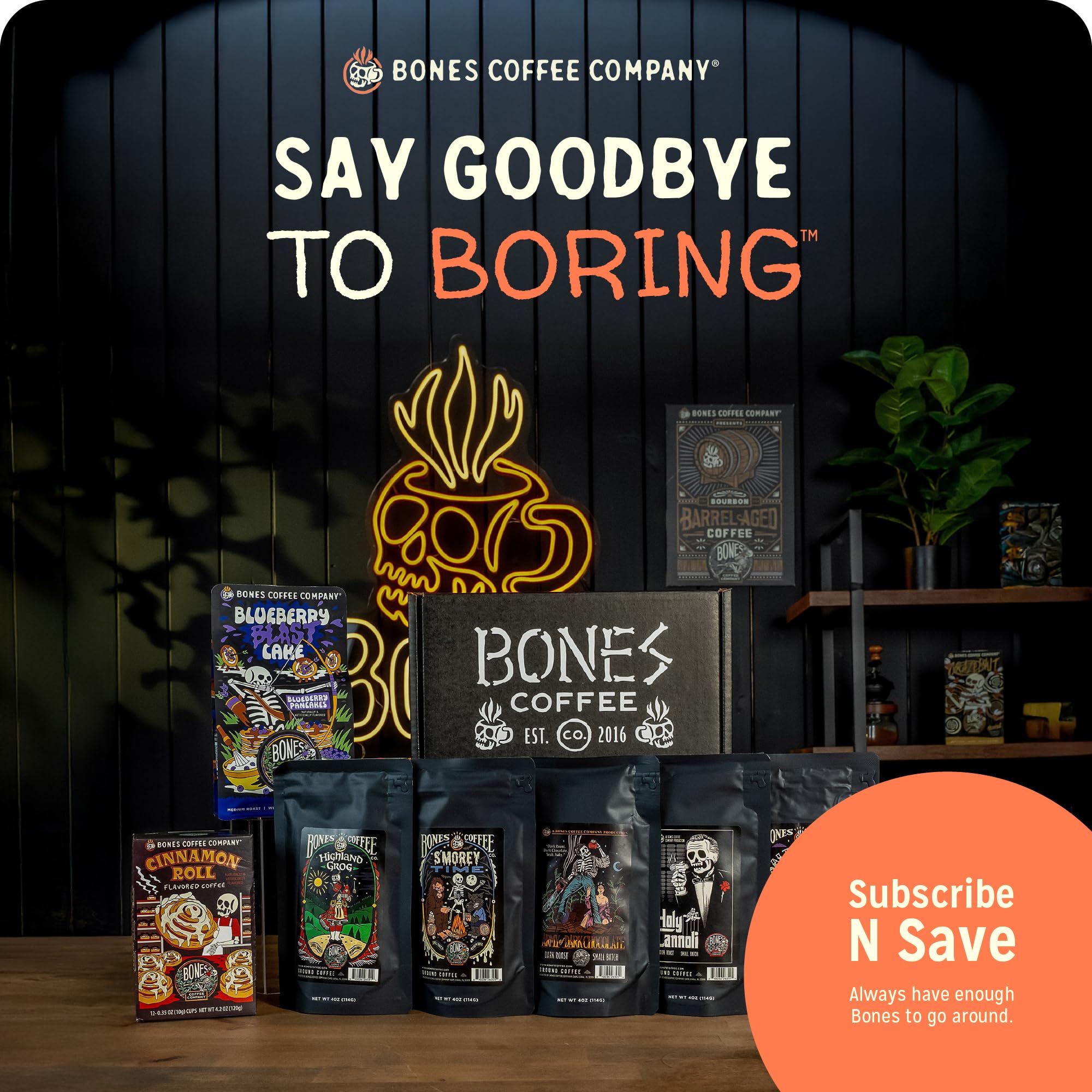 Bones Coffee Company brewing in French press showing full-bodied extraction benefit