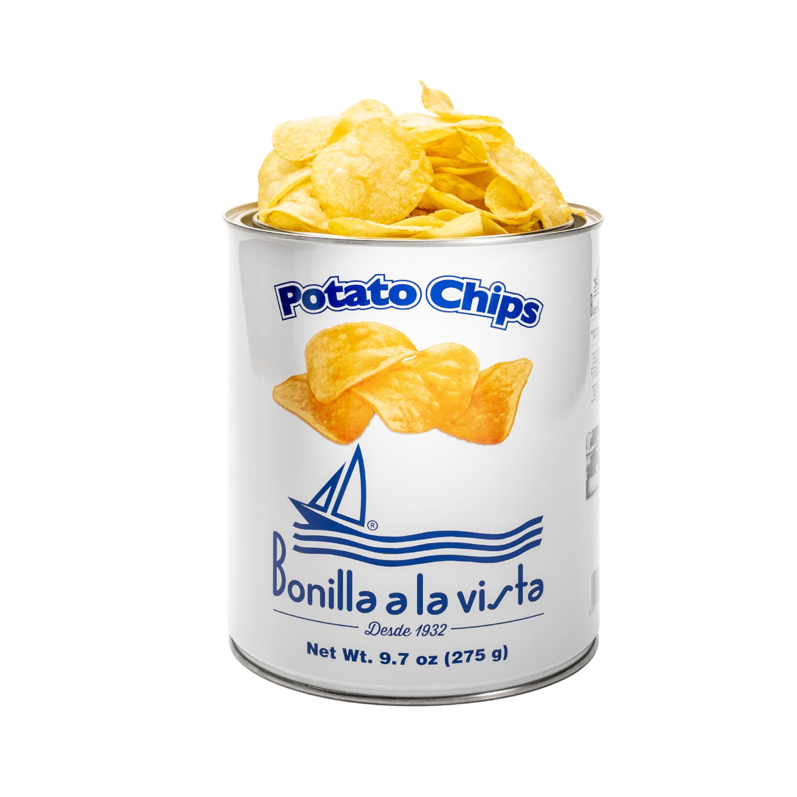 Bonilla a la Vista chip close-up revealing crisp texture and artisanal crunch benefit