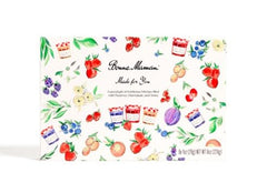 Bonne Maman front packaging gift box showing illustrated artwork and jar arrangement for a charming gift