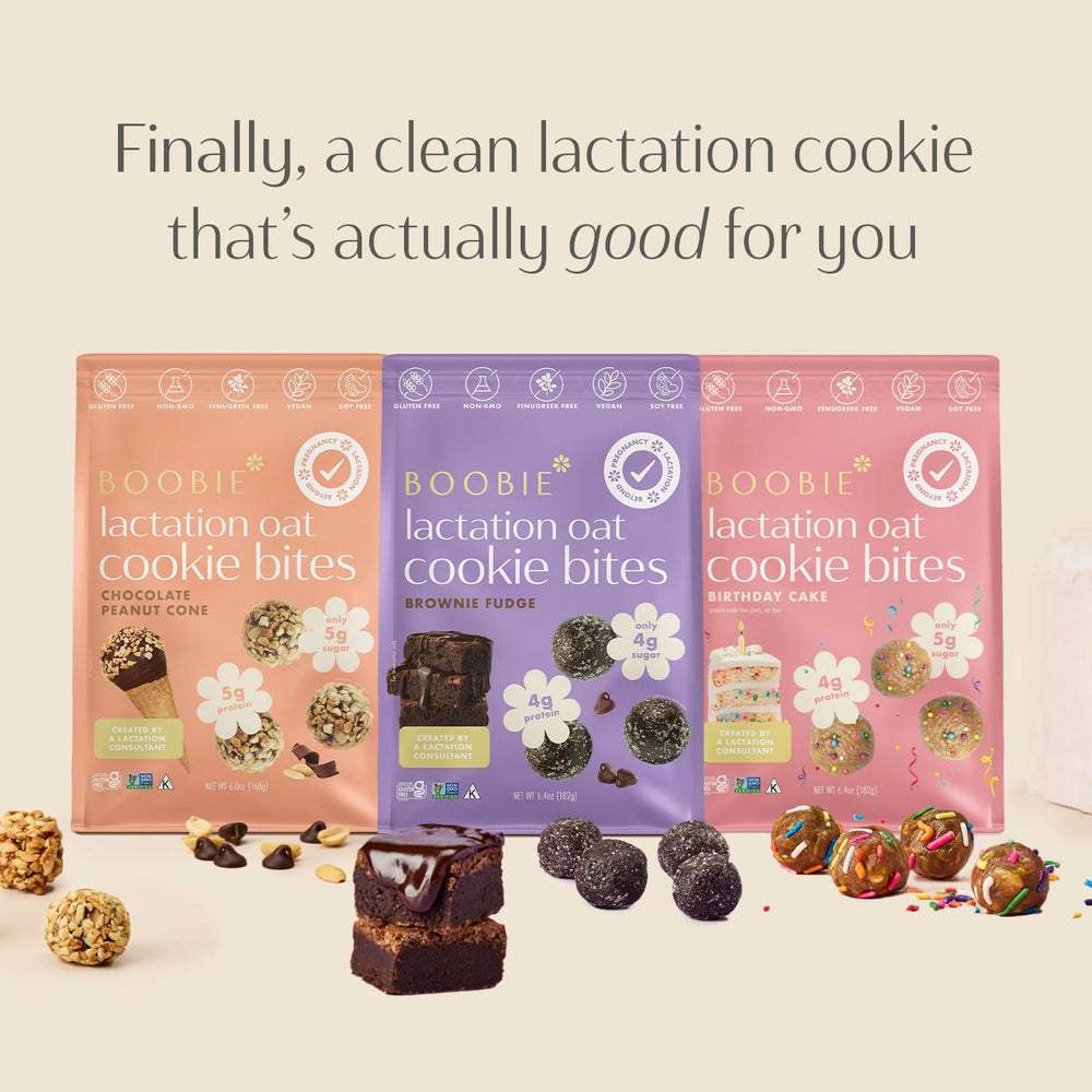 Boobie Brands cookie served on plate showing snack-ready, satisfying option