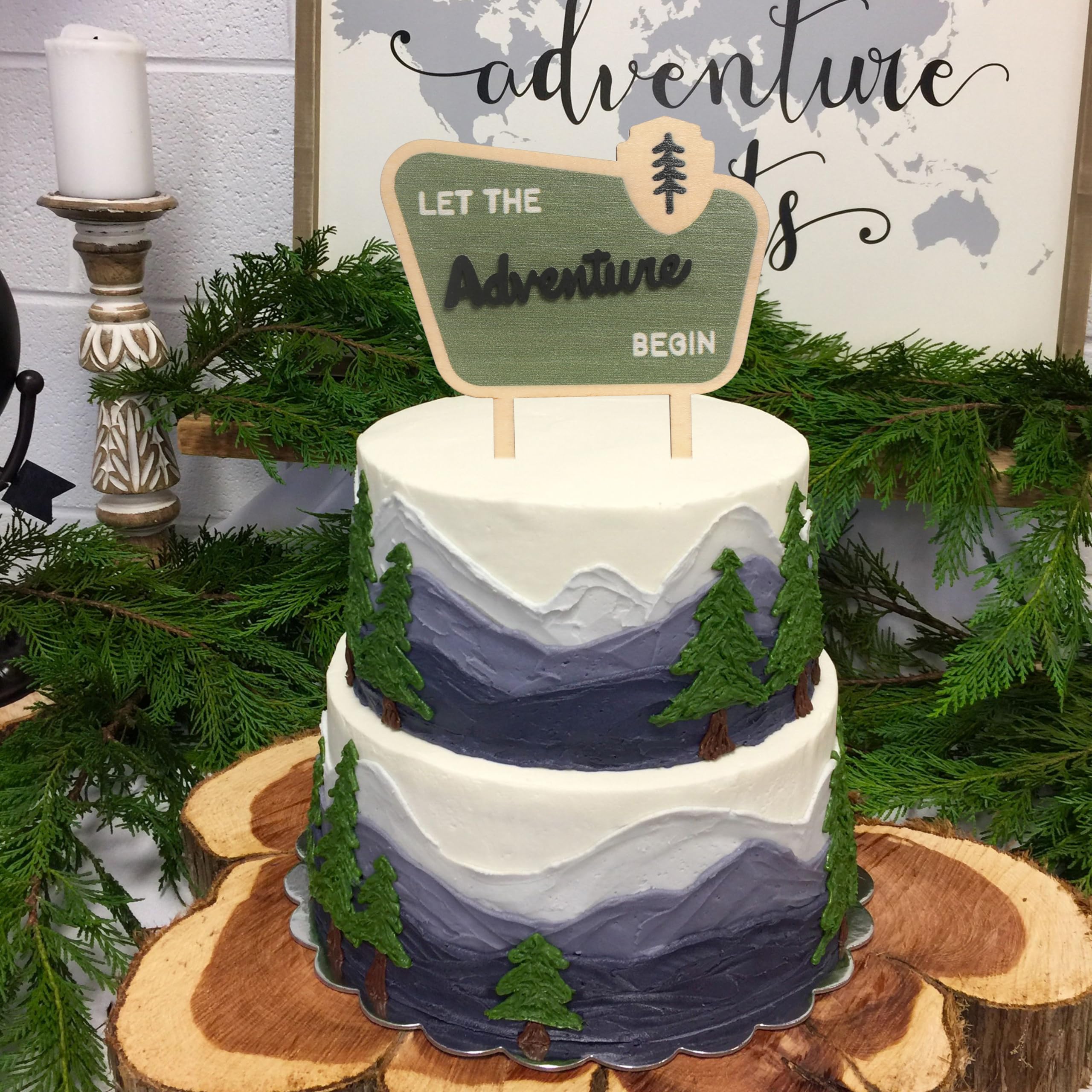 BOOMPA topper next to a ruler showing size and scale for cake compatibility