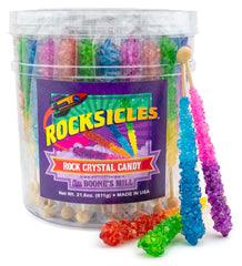 Boone's Mill front packaging showing 36 extra-large sticks and vibrant crystals