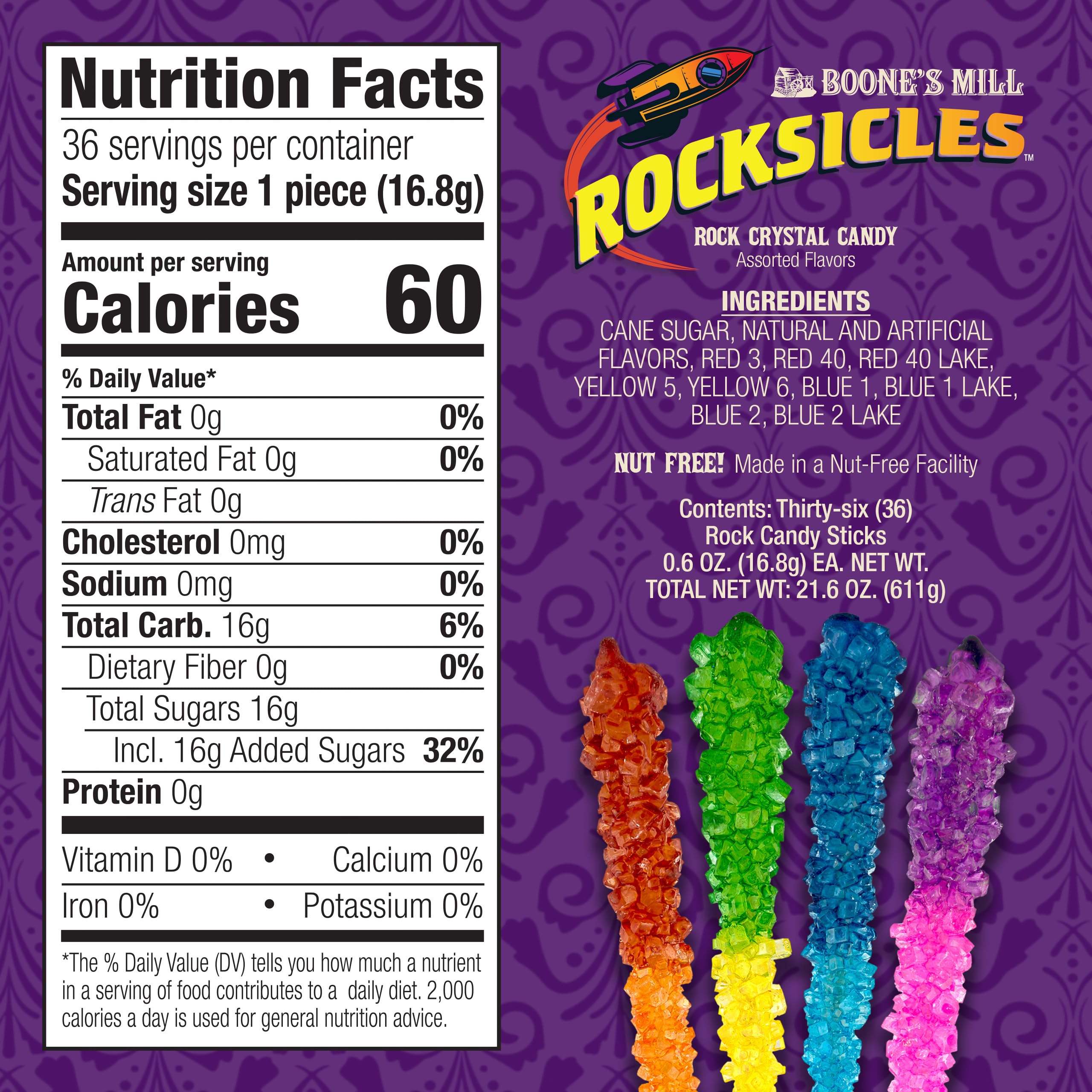 Boone's Mill rocksicles on a party table enhancing color-coordinated decor