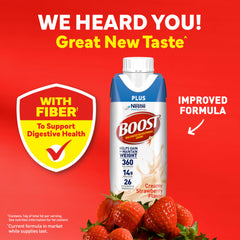 BOOST close-up on carton top and resealable cap highlighting convenience benefit