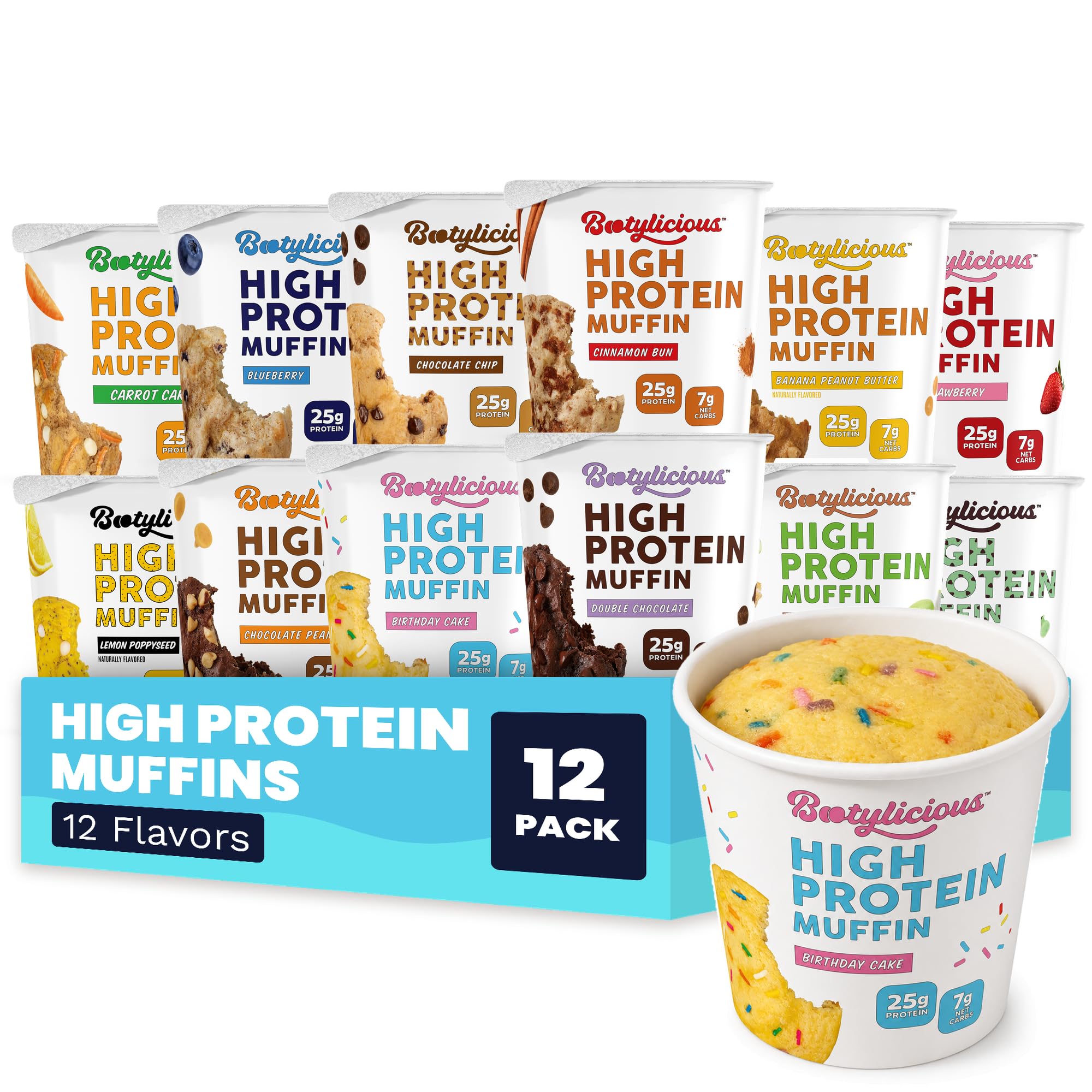 Bootylicious 12-pack front view showing assortment and convenience