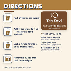 Bootylicious cup being prepared with added water showing simple one-minute prep