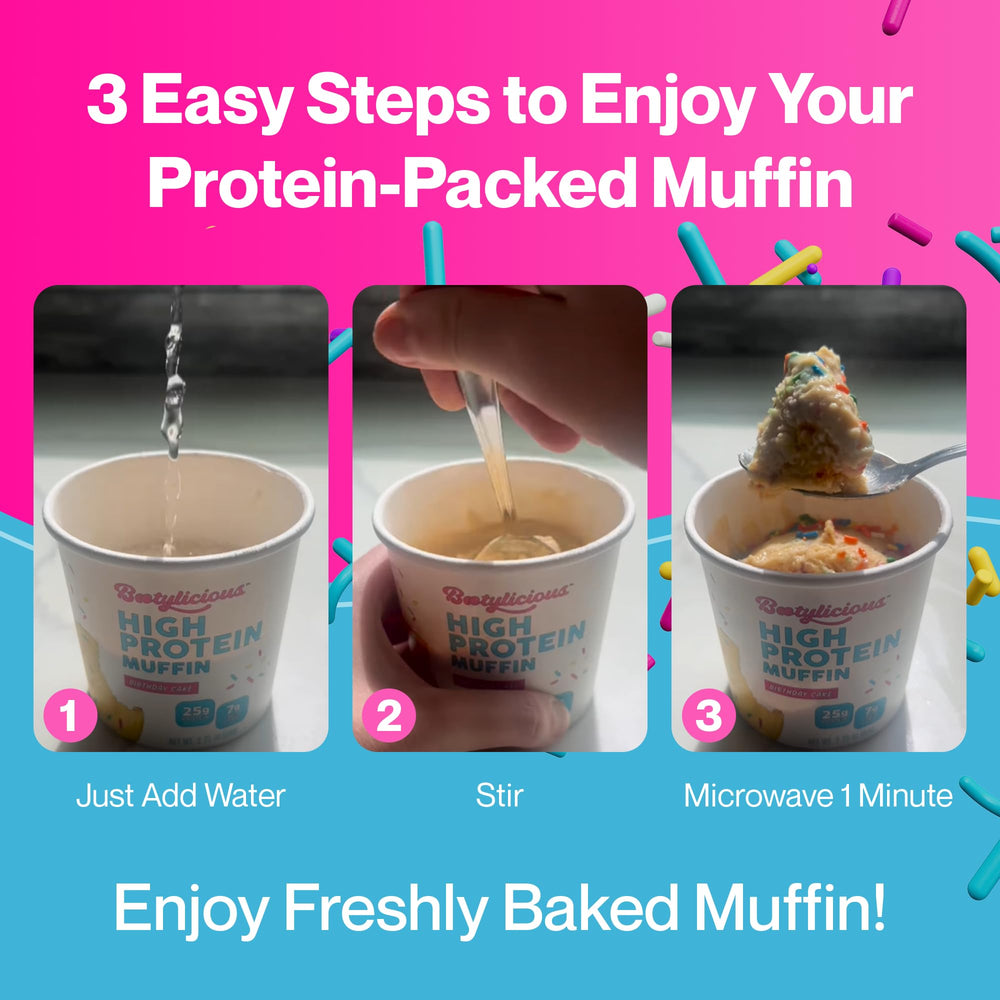 Bootylicious muffin cup next to smartphone to show portable single-serve scale