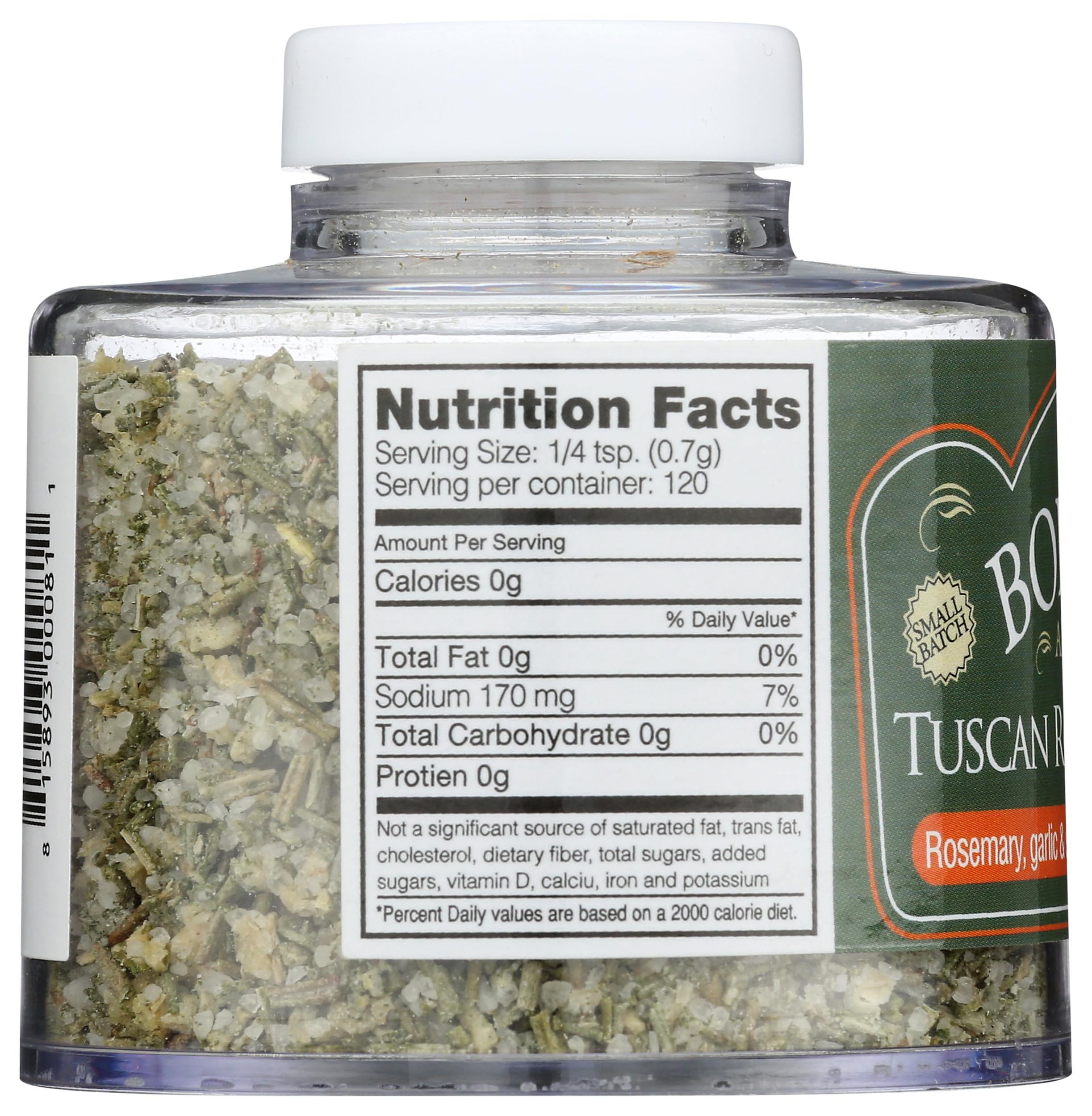 BORSARI seasoning sprinkled on roasted chicken adding immediate herb-forward flavor