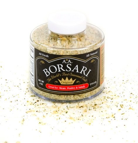 Borsari stackable bottles stored in a cabinet saving space and organizing pantry
