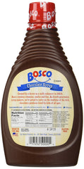 Bosco close-up syrup drizzle on ice cream highlighting thick texture benefit