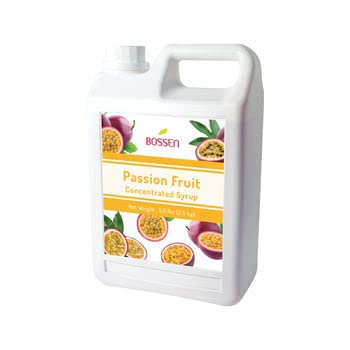 Bossen front label showing product name and weight, clear branding benefit