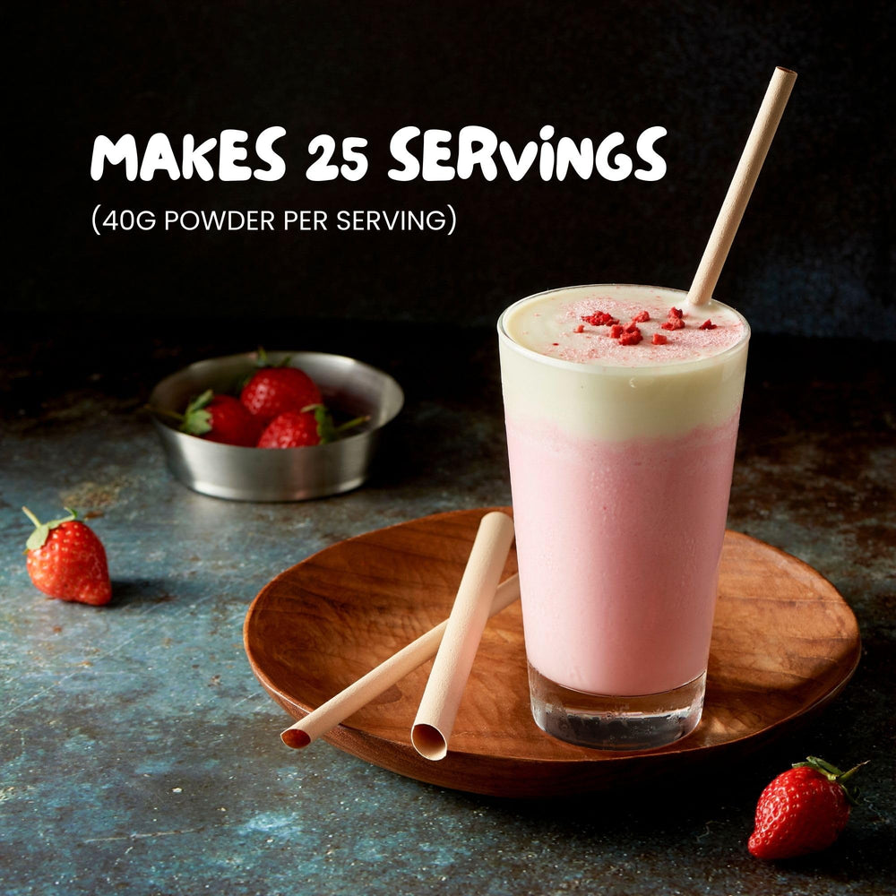 Bossen mix served with tapioca pearls and bursting boba, shows topping compatibility