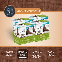 Boston’s Best brewed cup in hand showcasing creamy coconut aroma benefit