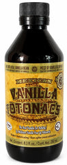 Botanas Tuky front label on 250 mL Totonac’s bottle shows authentic origin and quality