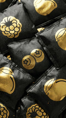 Bouchard blueberry thin unwrapped showing fruit filling and cocoa contrast for taste clarity