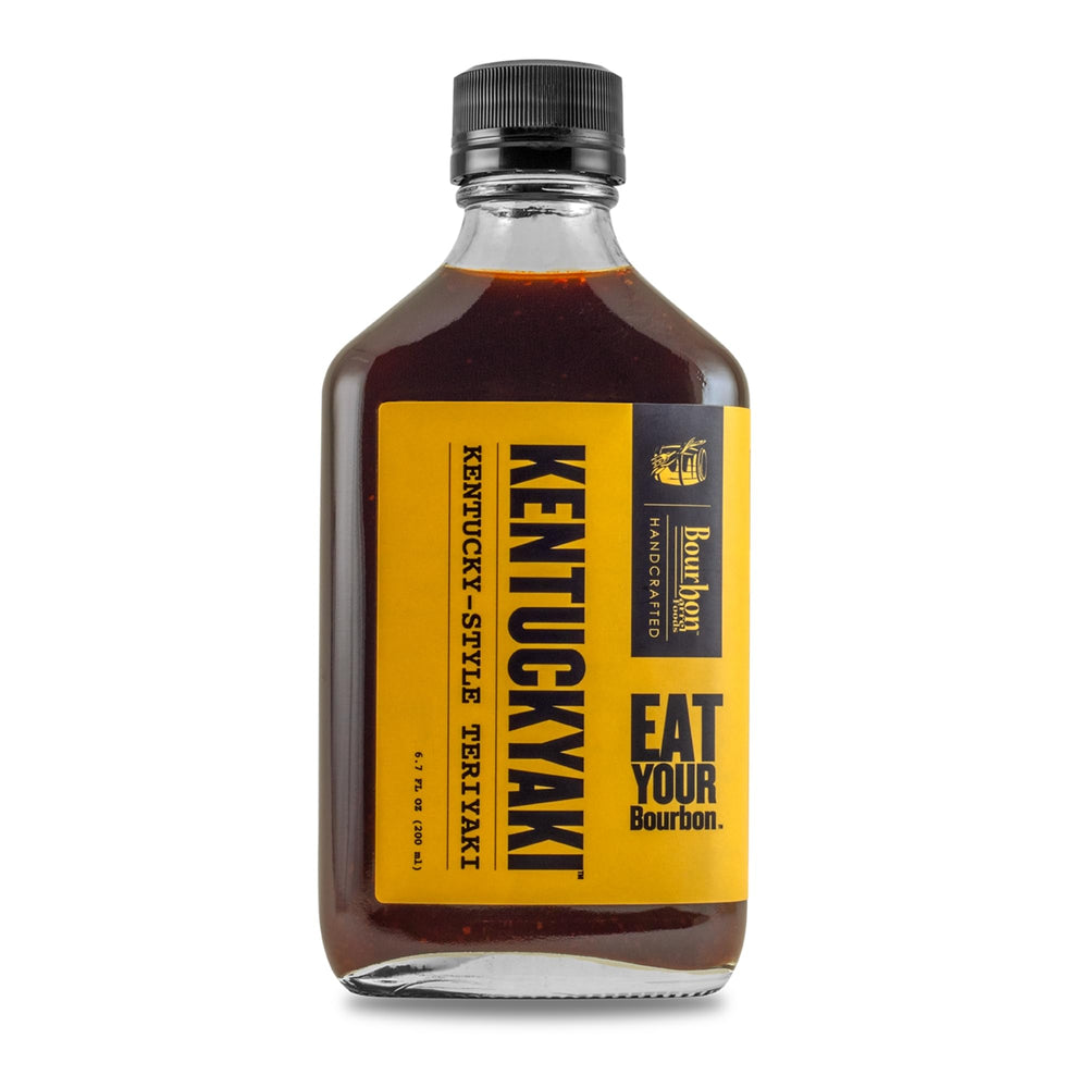 Bourbon Barrel Foods Kentuckyaki front bottle shot highlighting label and glaze benefit