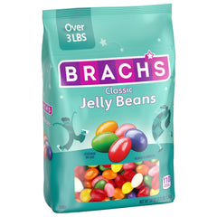 Brach's close-up of jelly bean texture highlighting glossy shells and chewiness