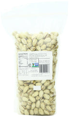 Braga Organic Farms close-up of pistachio shells and green kernels, highlights natural texture