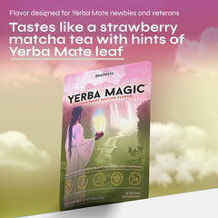 Brainista strawberry peach mango drink in glass for refreshing taste